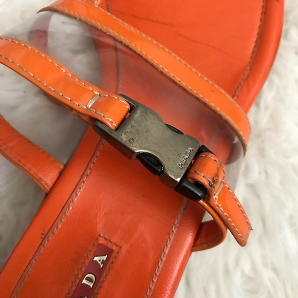 Prada Orange Sandals - Picture 8 of 8